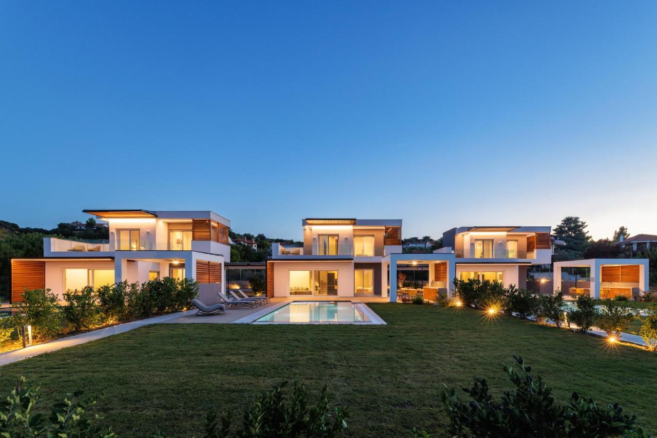 Summer Pearls Luxury Villas Polychrono Exterior foto